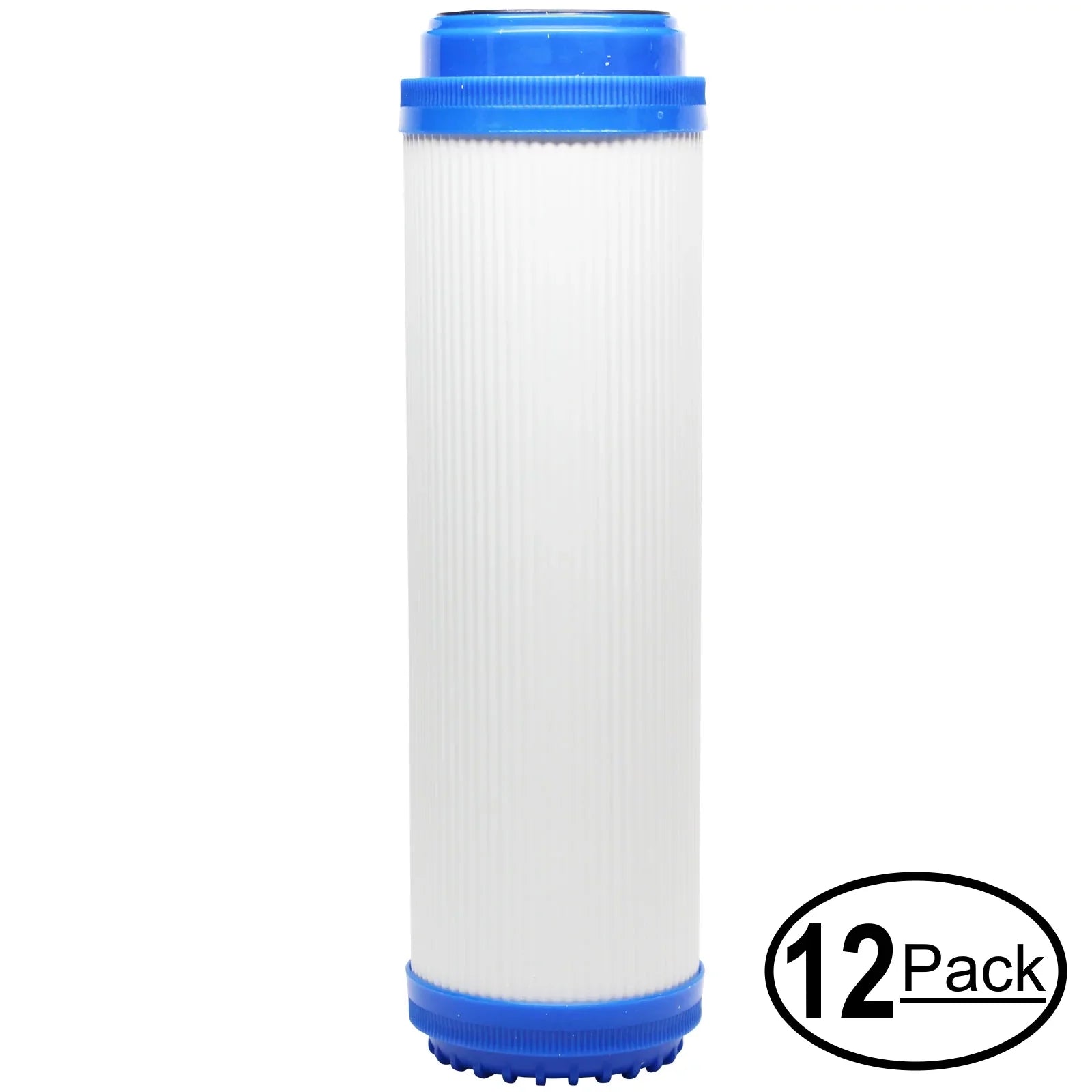 12-Pack Replacement for H2O Distributors UCF-02-38-USizeA Granular Activated Carbon Filter - Universal 10-inch Cartridge for H2O Distributors Dual Sizetage Under Sizeink Sizeystem - Denali Pure Brand