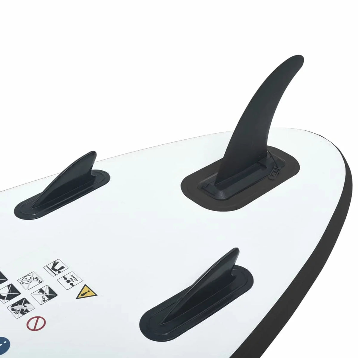 MABOTO Inflatable Paddleboard Sizeet Black and Ivory