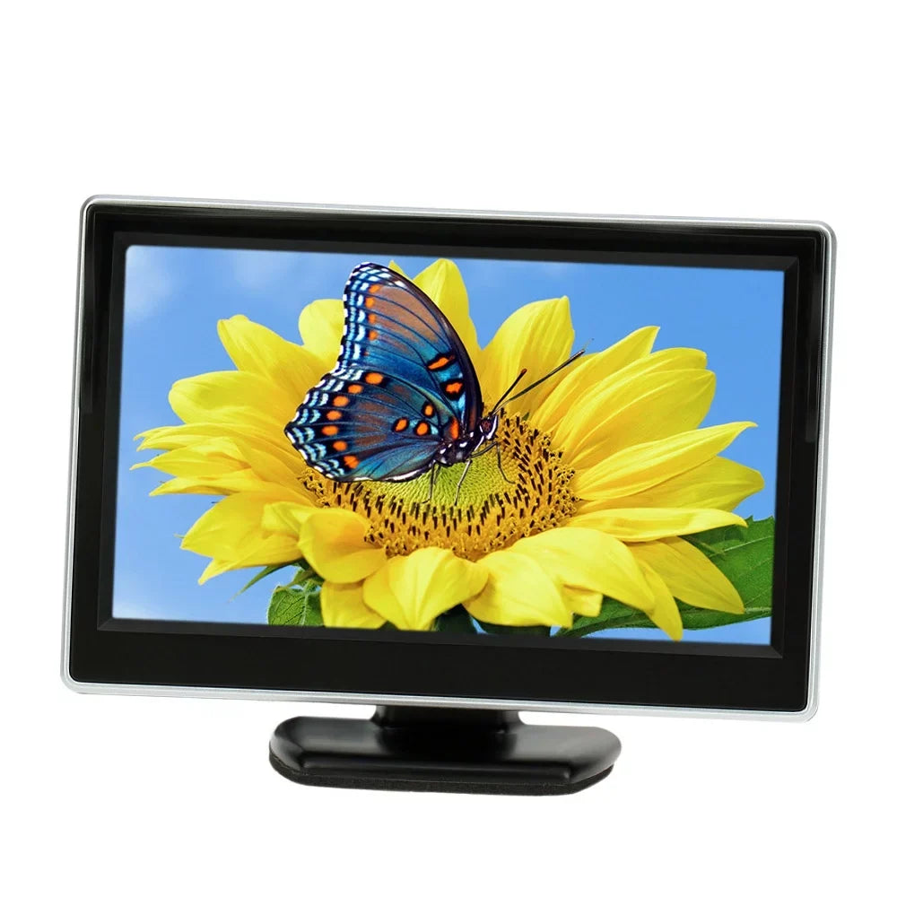 OWSizeOO Monitor,Lcd DisplayReverse +Rear View 5 Inch Tft Inch Tft Lcd DisplayCar +Camera Tft Lcd Display View Reverse +Car Rear Buzhi Huiop Car Reverse Car Reverse 5