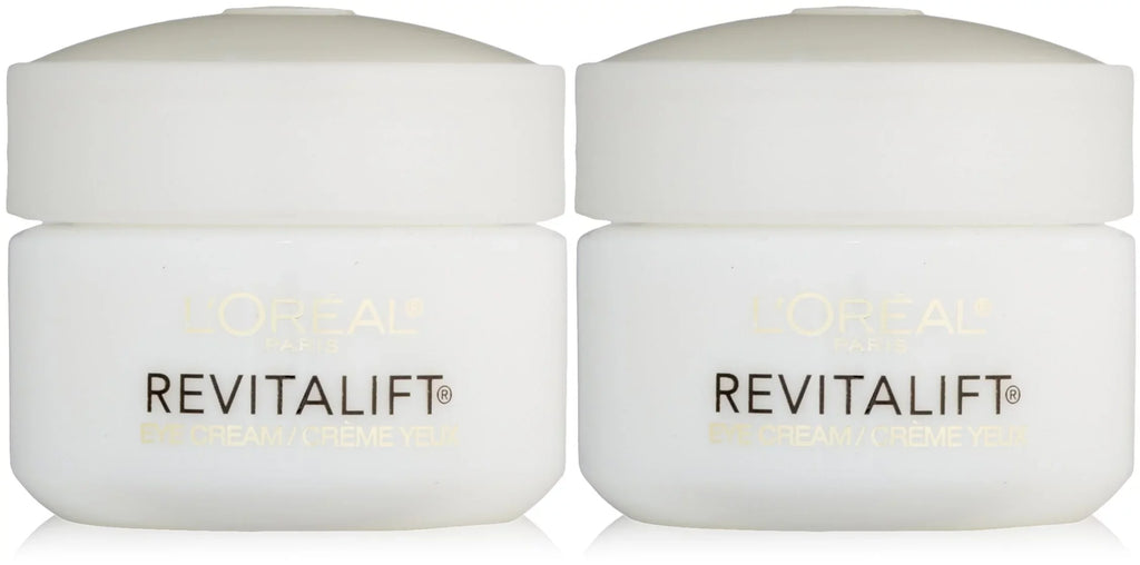 L,Oreal Paris Revitalift Anti Wrinkle + Firming Eye Cream, 0.5 Ounce (Pack Of 2)