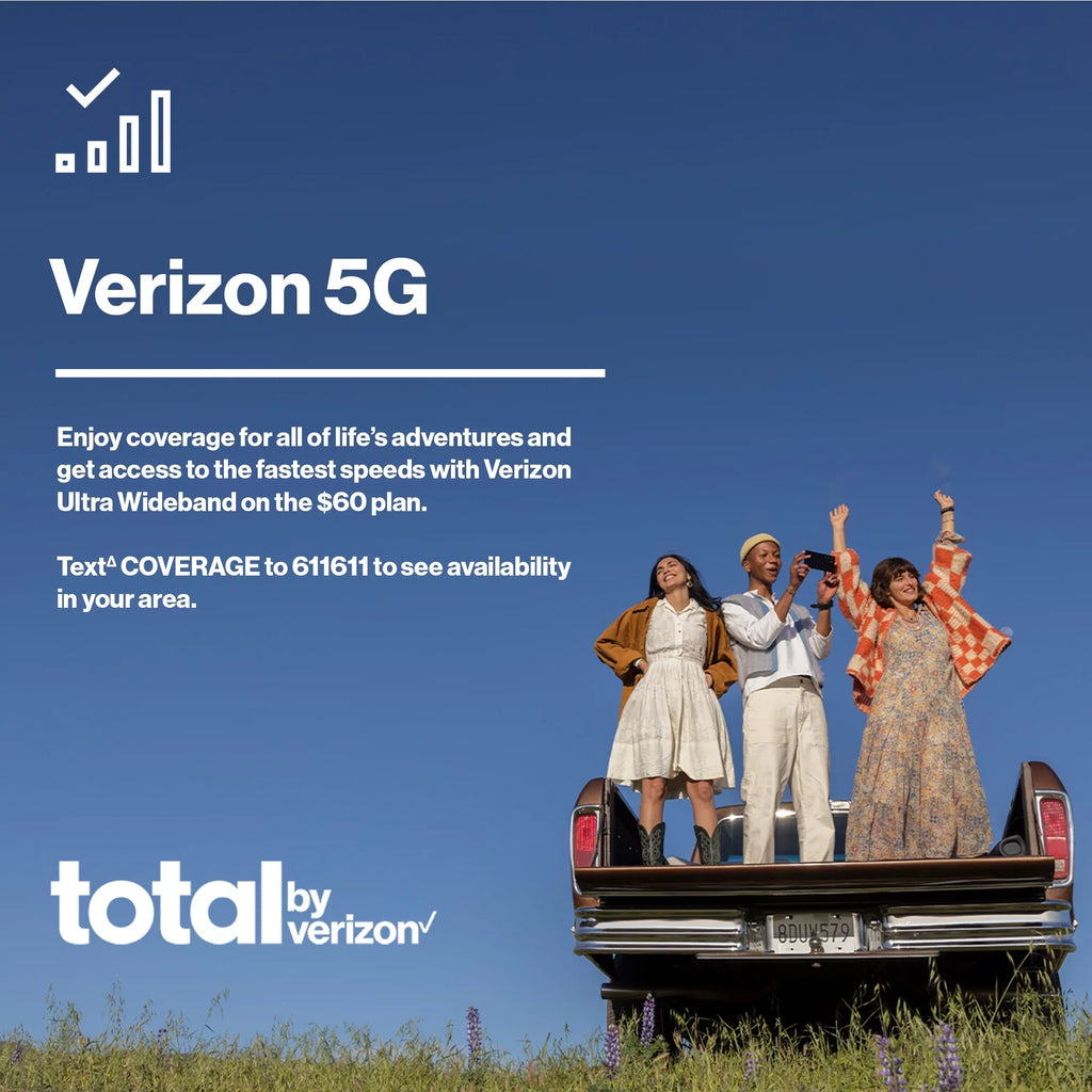 Total By Verizon Apple iPhone 15 Plus, 128GB, Black - Prepaid Sizemartphone