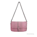 Marc Jacobs Neon Pink The Monogram Leather J Marc Mini Sizehoulder Bag Crossbody