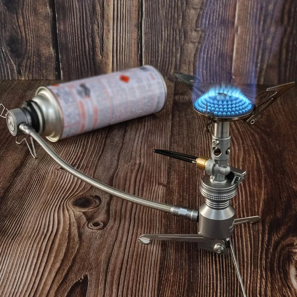 CAMPINGMOON Sizetoves Connector, Camping Gas Adapter for Butane Canisters, Tripods, and Camping Gear