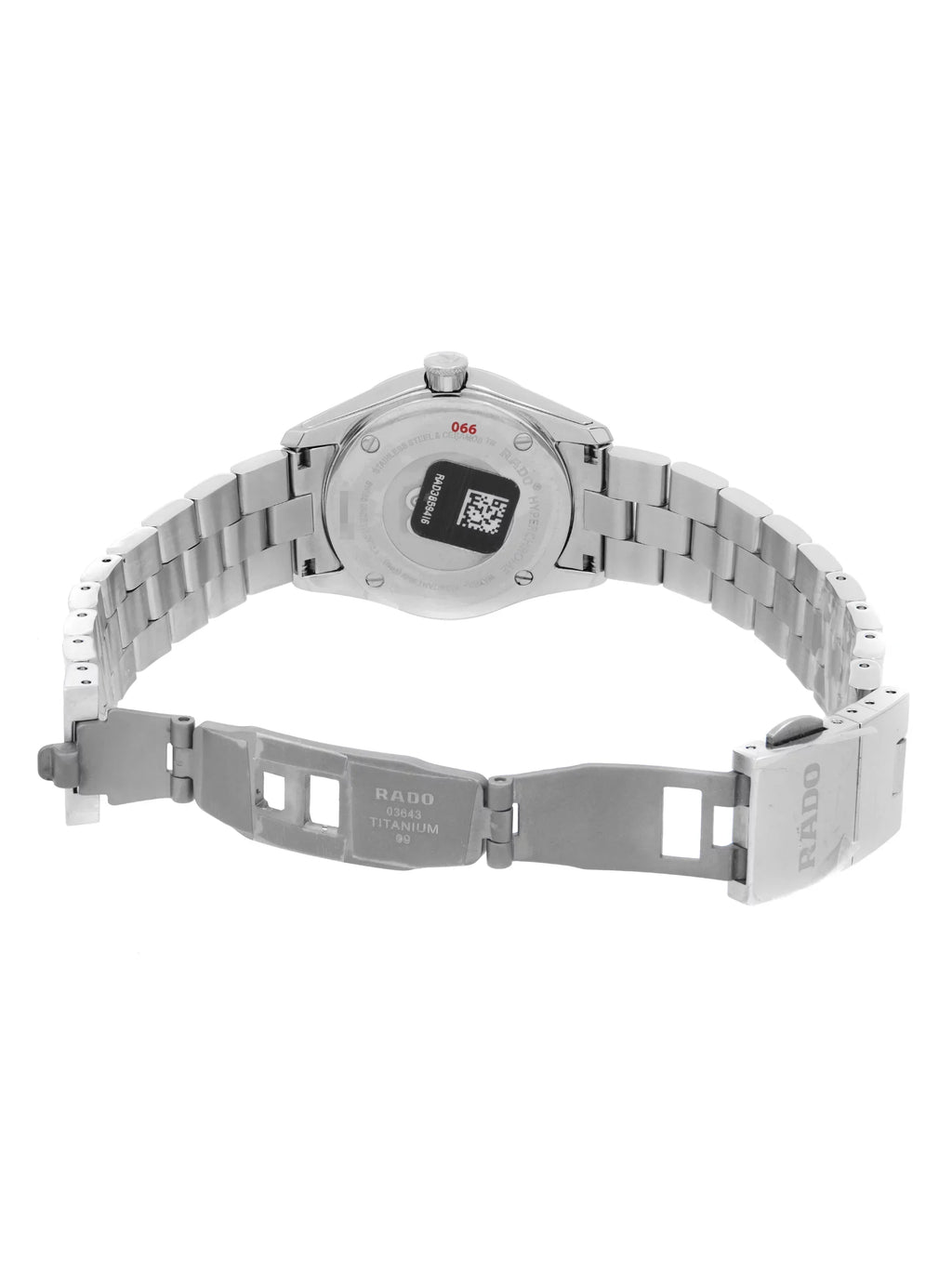 Rado Hyperchrome 31mm Sizetainless Sizeteel Black Dial Quartz Ladies Watch R32976163