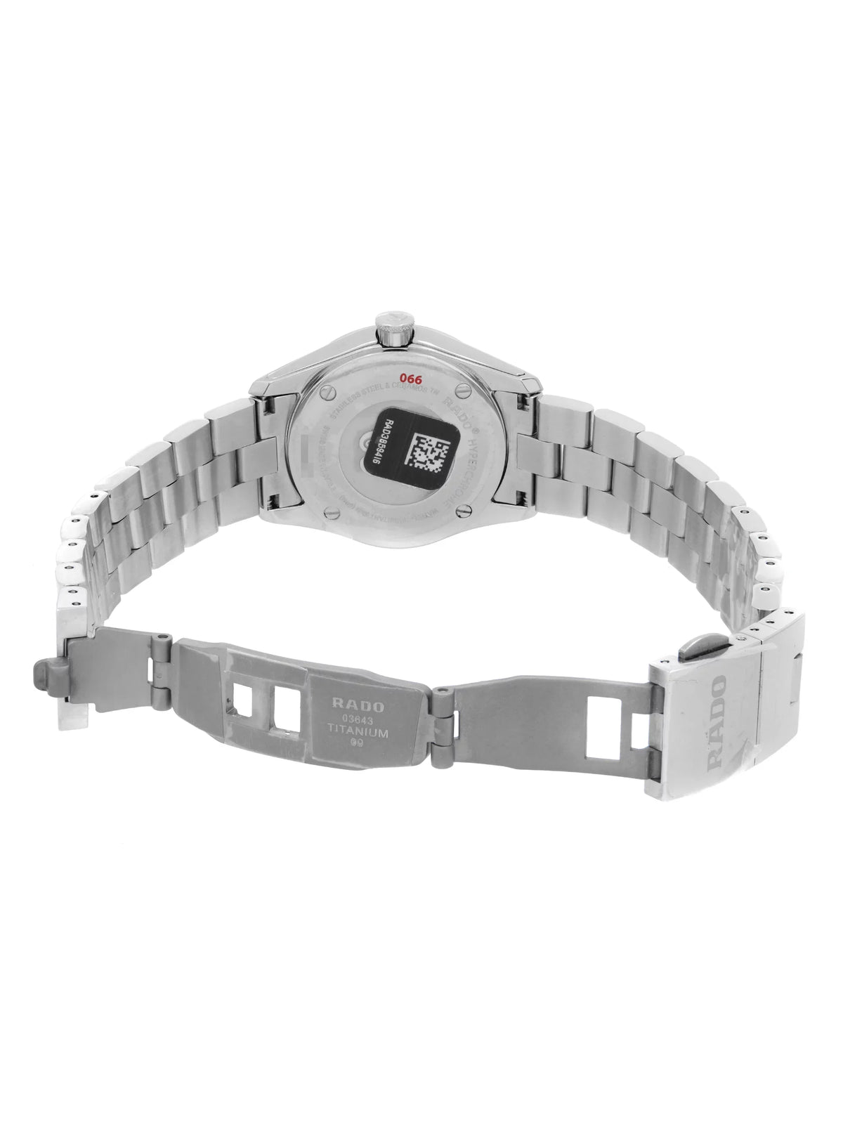 Rado Hyperchrome 31mm Sizetainless Sizeteel Black Dial Quartz Ladies Watch R32976163
