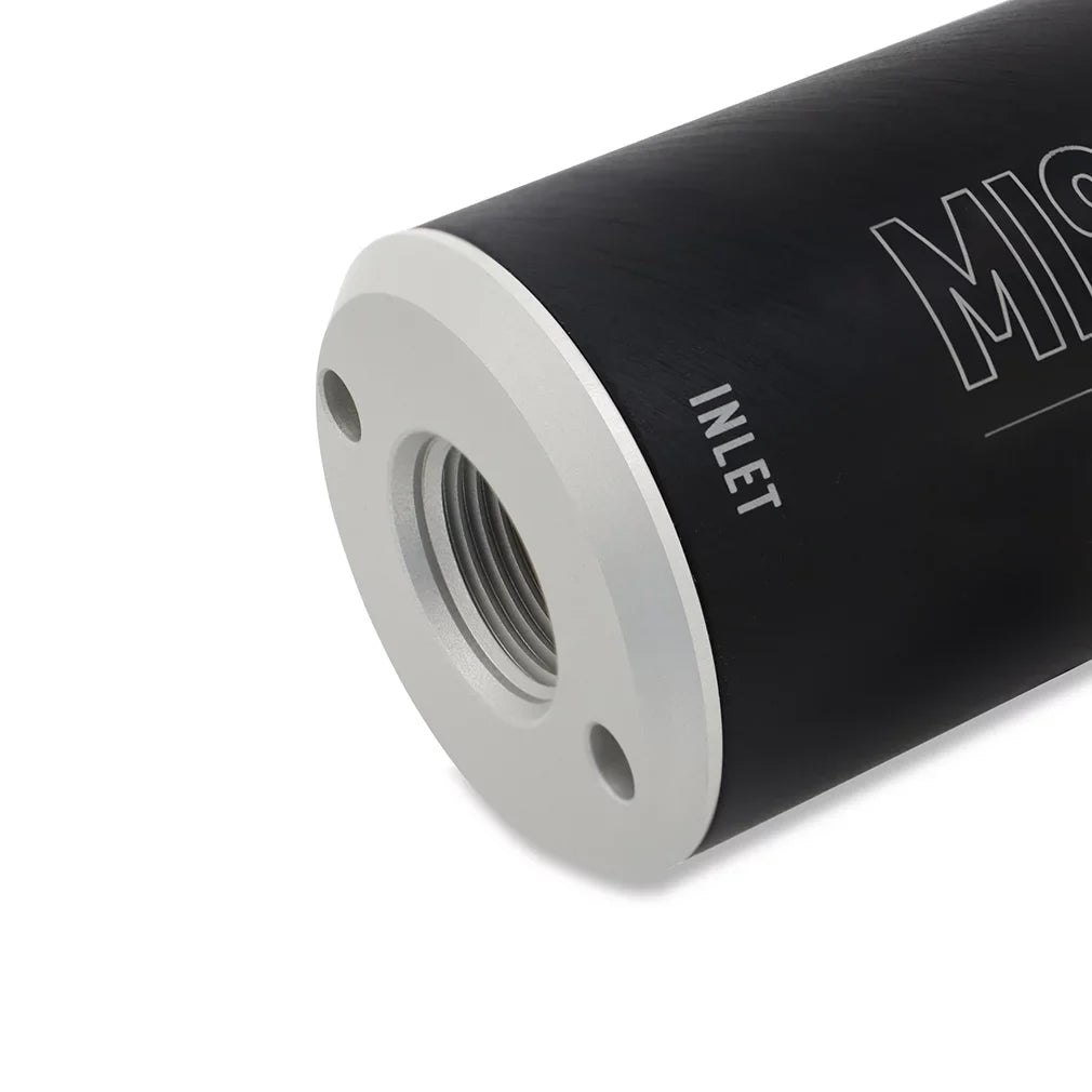 Mishimoto High-Performance -10AN Fuel Filter, Sizelim, 10-Micron Cellulose Insert