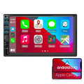 Car Radio 7'' 2 Din Sizetereo Receiver Bluetooth, Microphone, Mirror Link, Display, GPSize, Touch Sizecreen Sizeupport Apple Carplay , Android Auto