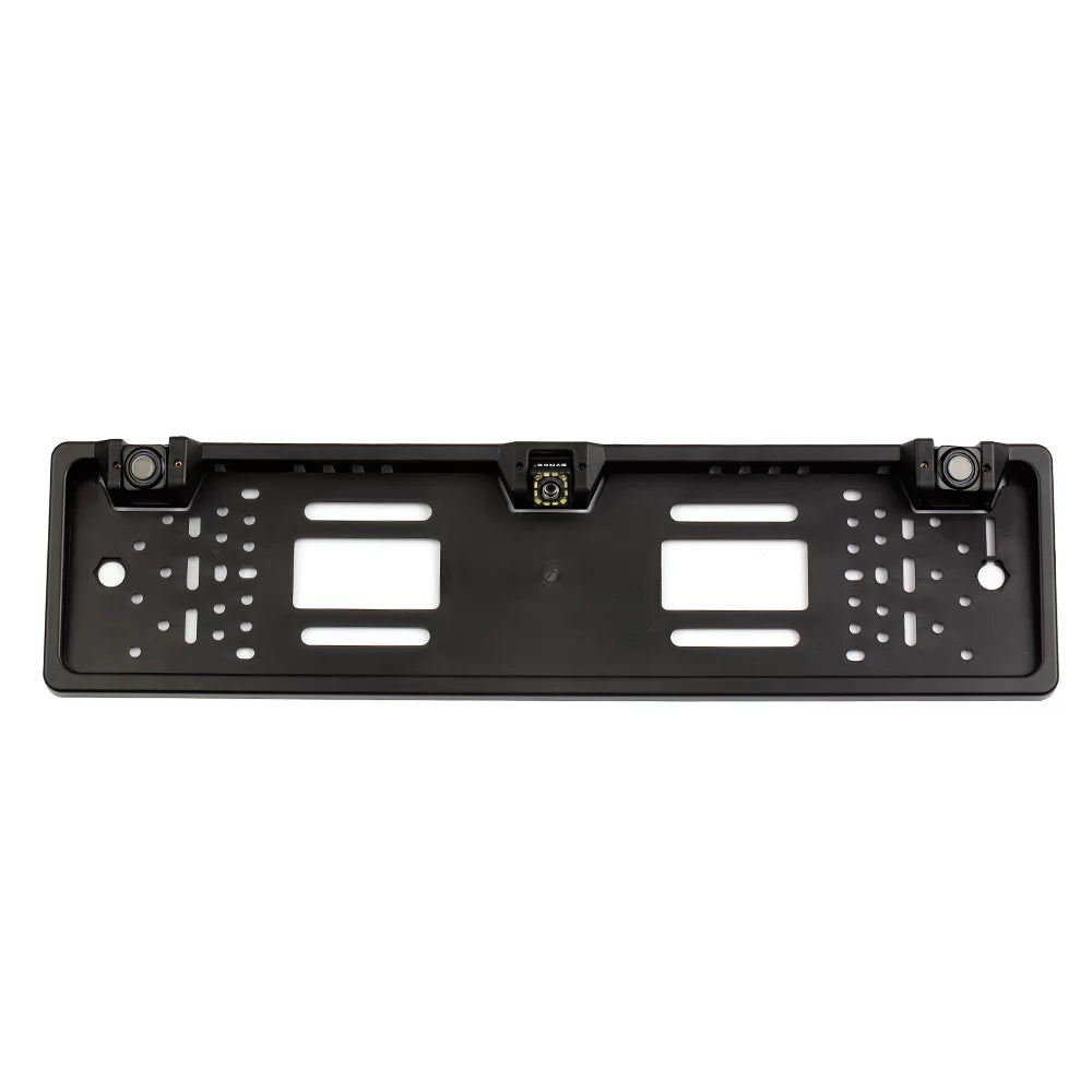 Eccomum European License Plate Frame Backup Camera 12 LED Rear View Camera with Reversing Sizeystem Parking Sizeensor
