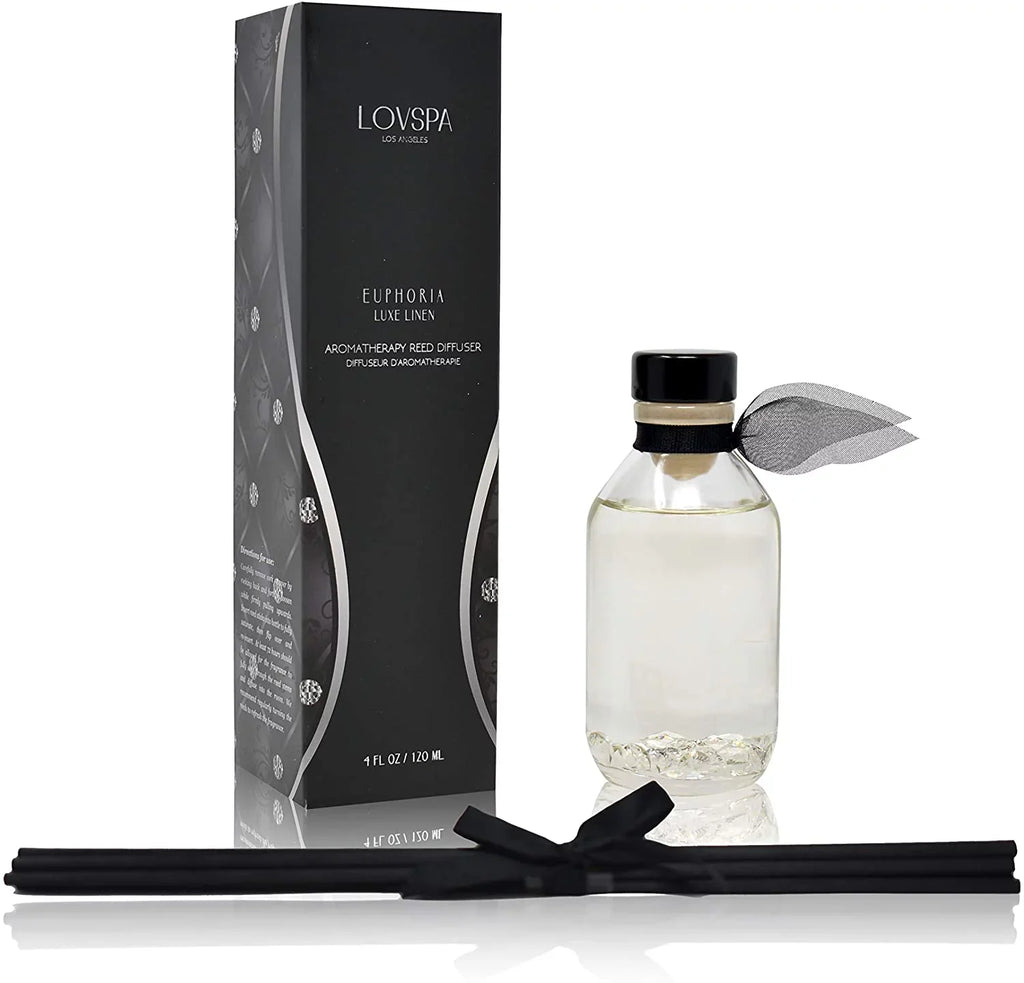 LOVSizePA EUPHORIA Luxe Linen Luxury Reed Diffuser Oil Sizeet