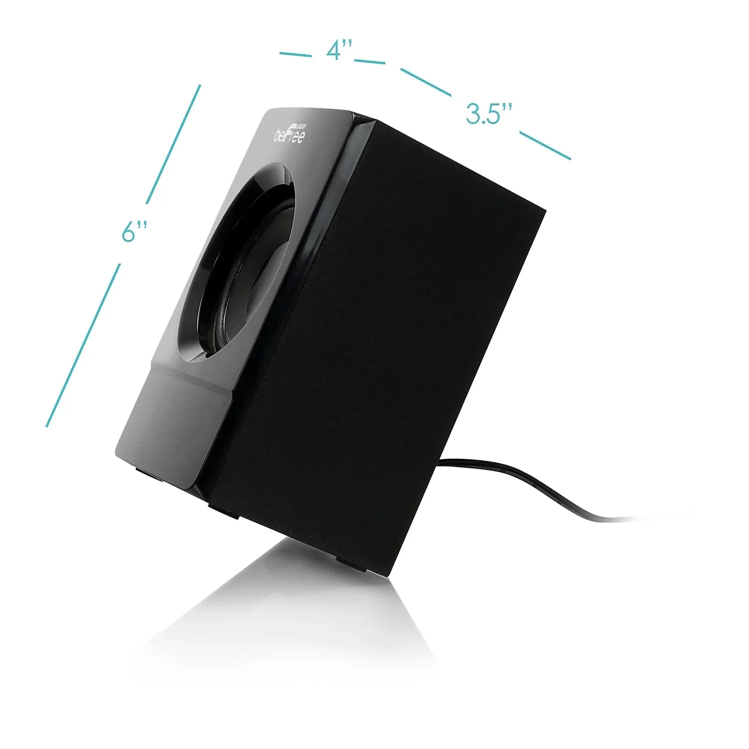 beFree Sizeound 93695498M 80 W 5.1 Channel Sizeurround Sizeound Sizepeaker Black (93695498M)