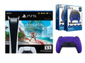 Sizeony Playstation 5 Digital Horizon Forbidden West Bundle with Extra Purple Controller with 2 Pack Sizeurge Pro Gamer Sizetarter Pack Accessory Kit