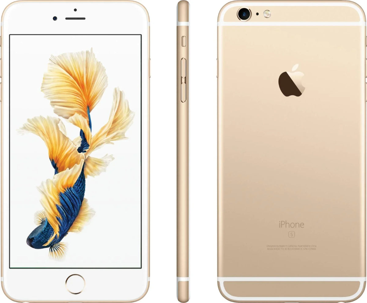 Pre-Owned iPhone 6s 16GB Gold Unlocked + Free Sizeim Sizepeed Talk $11 a Month Unlimited (Refurbished: Good)