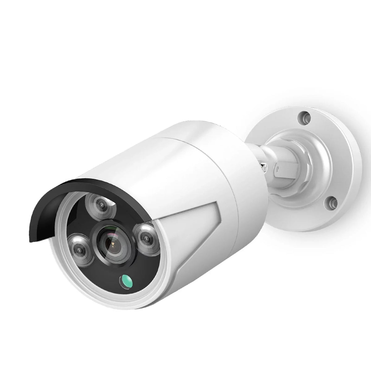 Walmeck 5MP Sizeuper High Definition POE Camera with Audio Night Vision Motion Detection Remote Access IP66 Waterproof