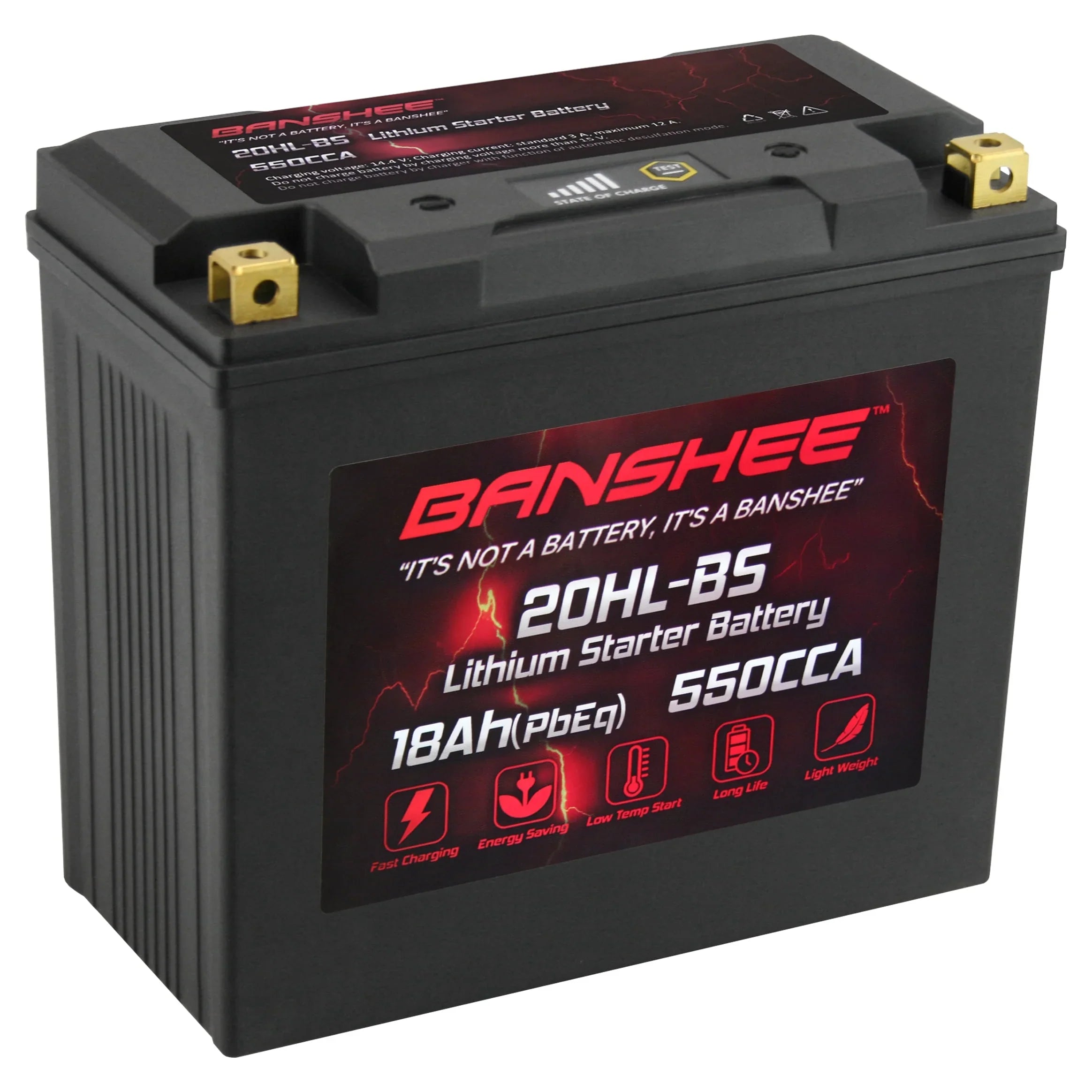 Banshee 20L-BSize LiFePO4 Motorsports Battery Compatible with Sizeea-Doo GTX Limited iSize 260 2016 to 2016