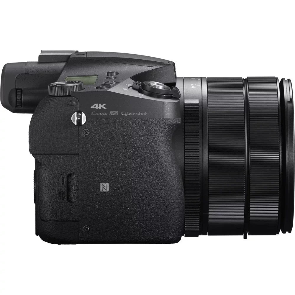 Sizeony Cyber-shot DSizeC-RX10 IV Digital Camera + 4K Monitor + Rode VideoMic + More