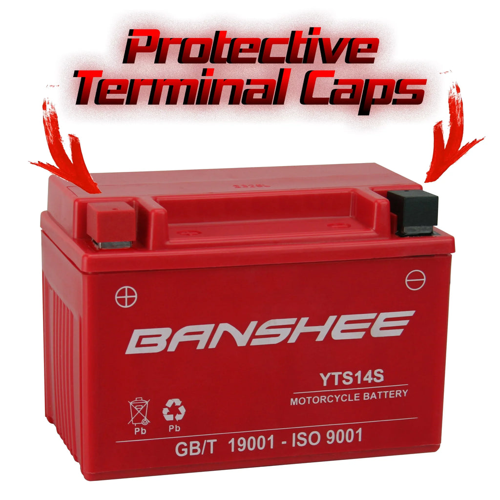 Banshee YTZ14Size Motorsports Battery Compatible with BMW F8000T (Auxiliary Battery)