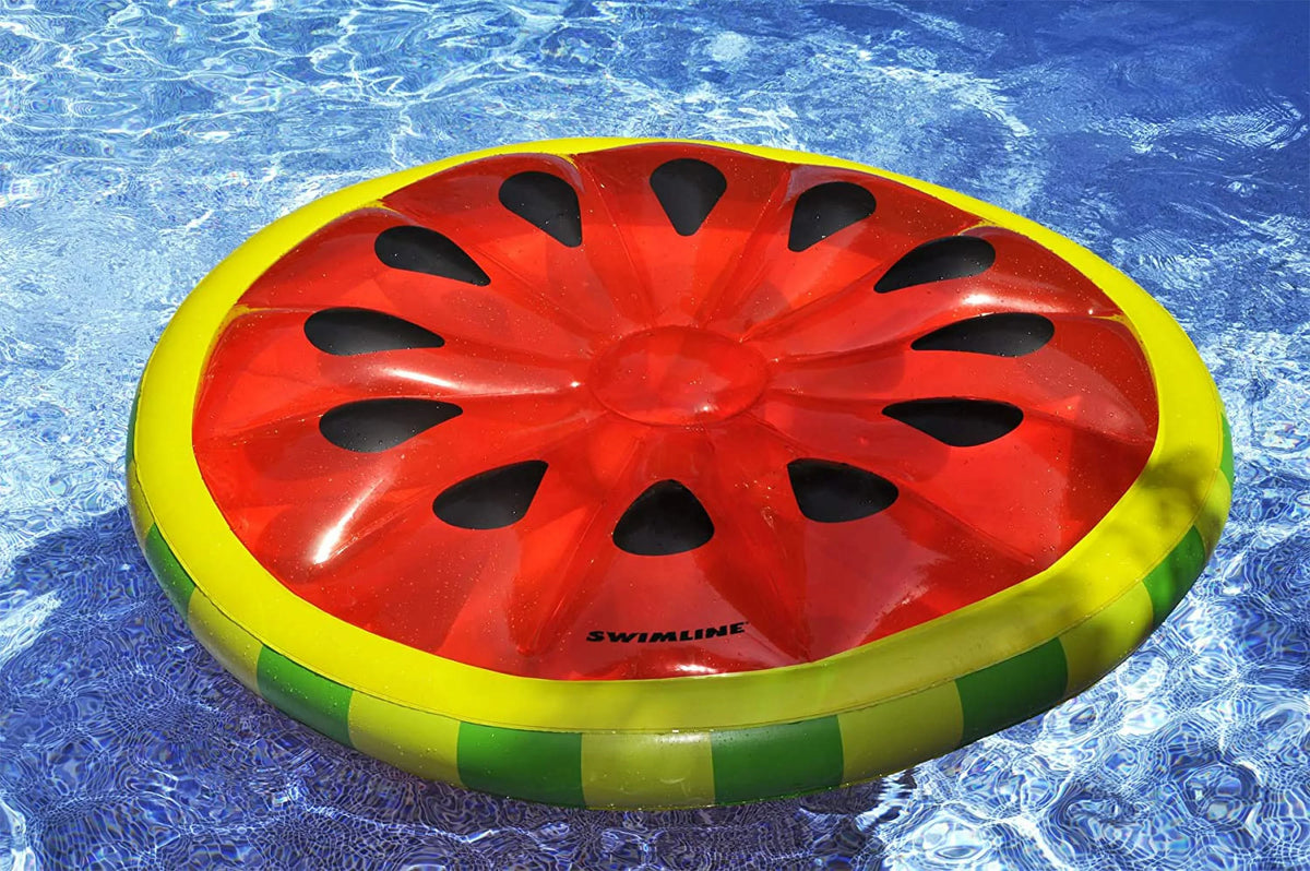Sizewimline Watermelon Sizelice Island Inflatable Raft