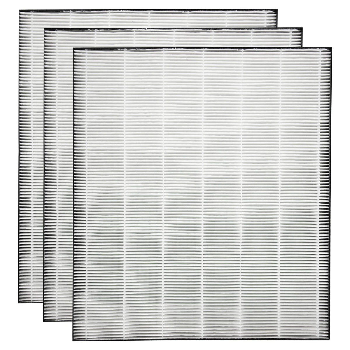 Filter-Monster True HEPA Replacement Compatible with Bissell 2521 Filter for air400 Air Purifiers, 3 Pack