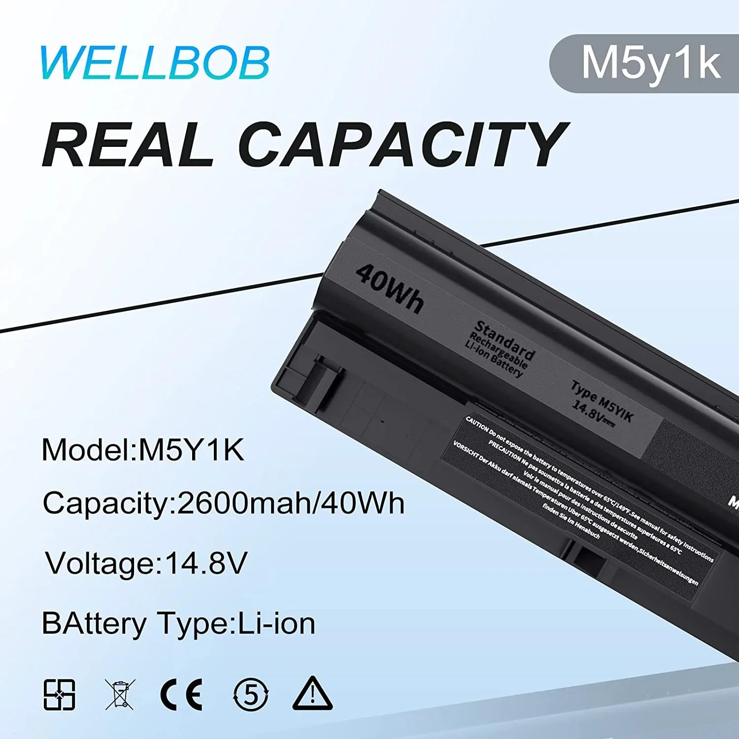 M5Y1K y for Dell Inspiron 5559 5558 y, for Dell Inspiron 15 3000 5000 y 3558 3567 5555 5566 5759,