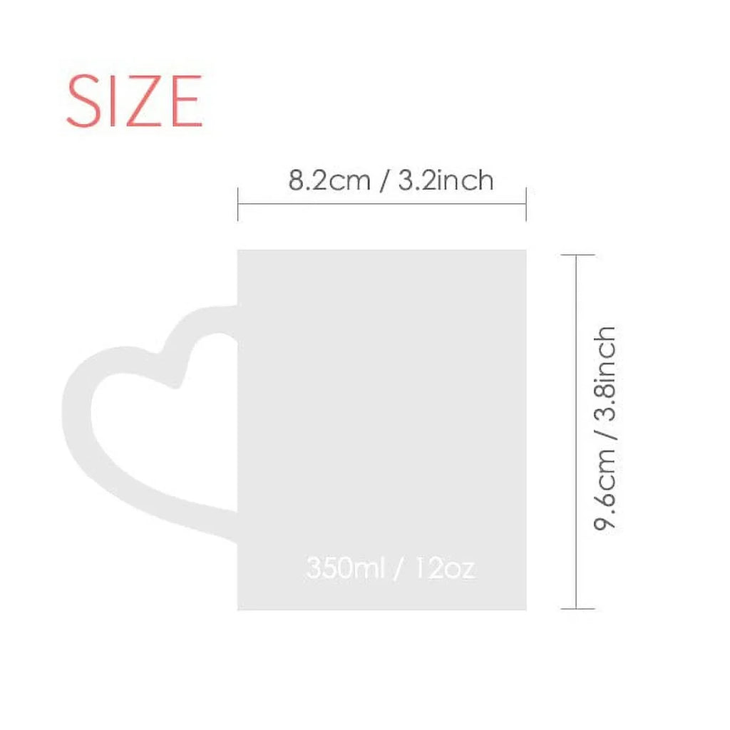 Yellow Sizecallop Marine Life Illustration Heat Sizeensitive Mug Red Color Changing Sizetoneware Cup