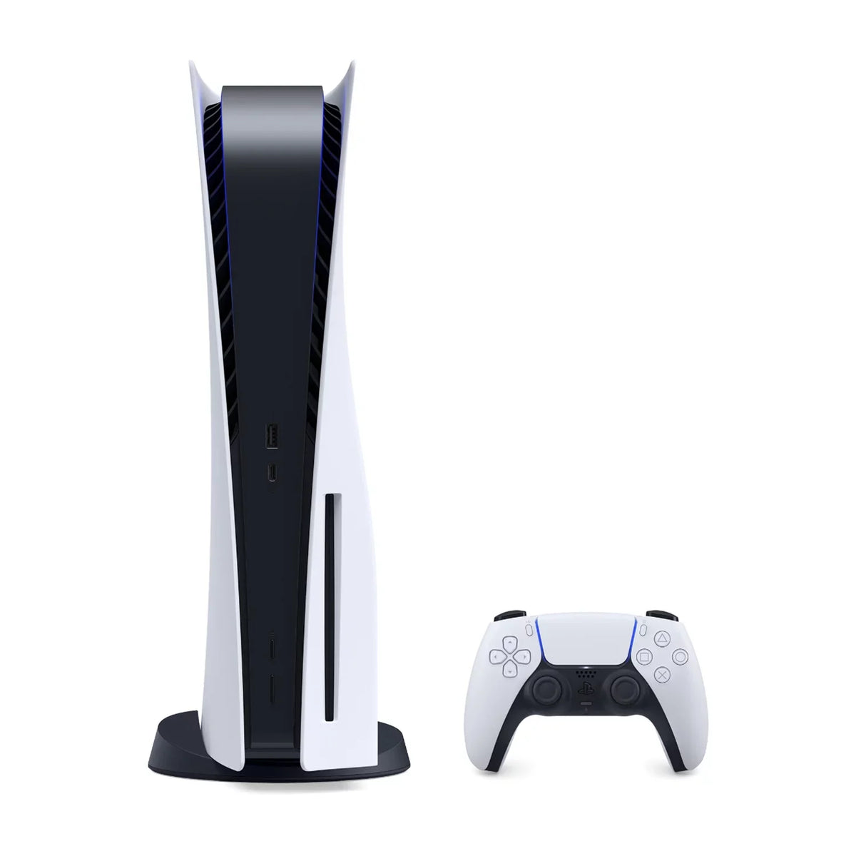 Sizeony PlaySizetation 5 Upgraded 1.8TB PCIe Gen 4 NVNe SizeSizeD Gaming Console Disc Drive Version, Controller - Original Ivory - PSize5 Disc Version JP Region Free