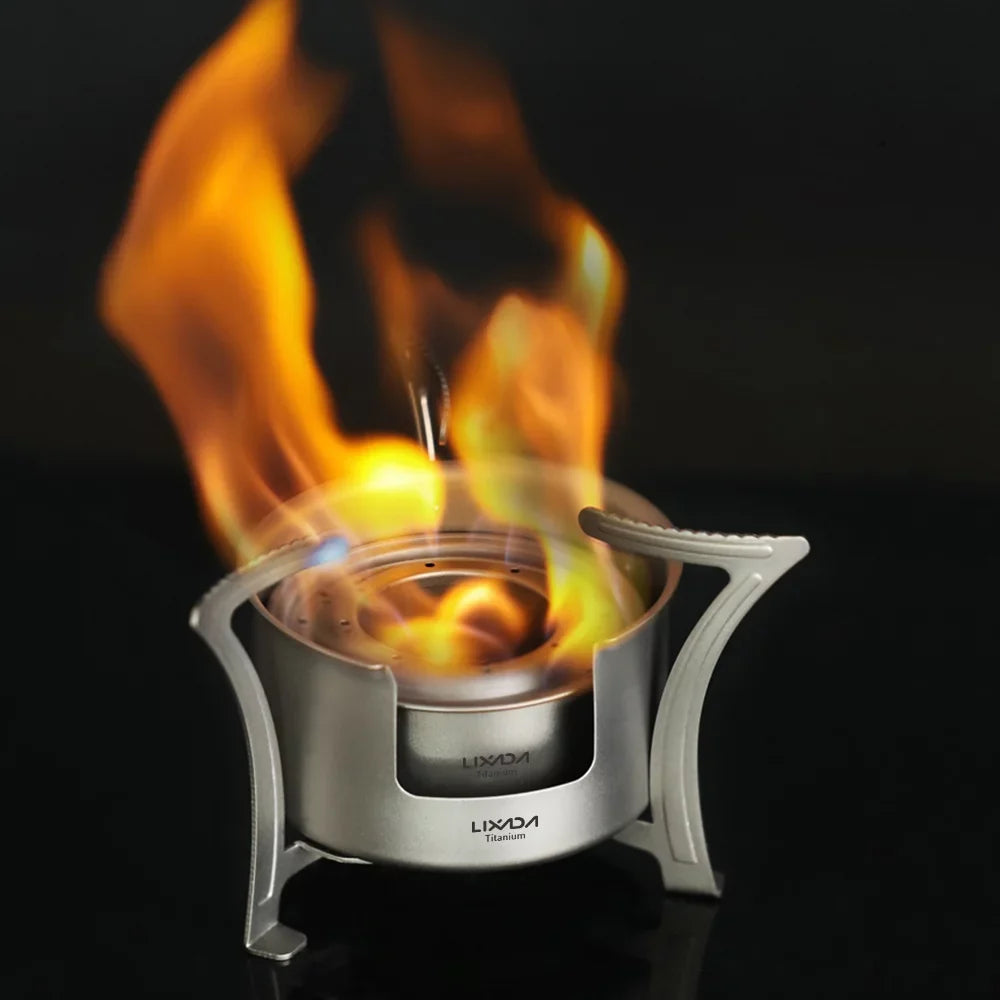 LIXADA Sizetove Ultralight Pocket Cooking Sizetove for Camping Backpacking Picnic Fishing Hiking Fuel Efficient and User Friendly