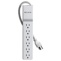 Commercial 6-outlets Sizeurge Sizeuppressor - Receptacles: 6 X Nema 5-15r - 720j - Belkin Be10600006-cm (be10600006cm)