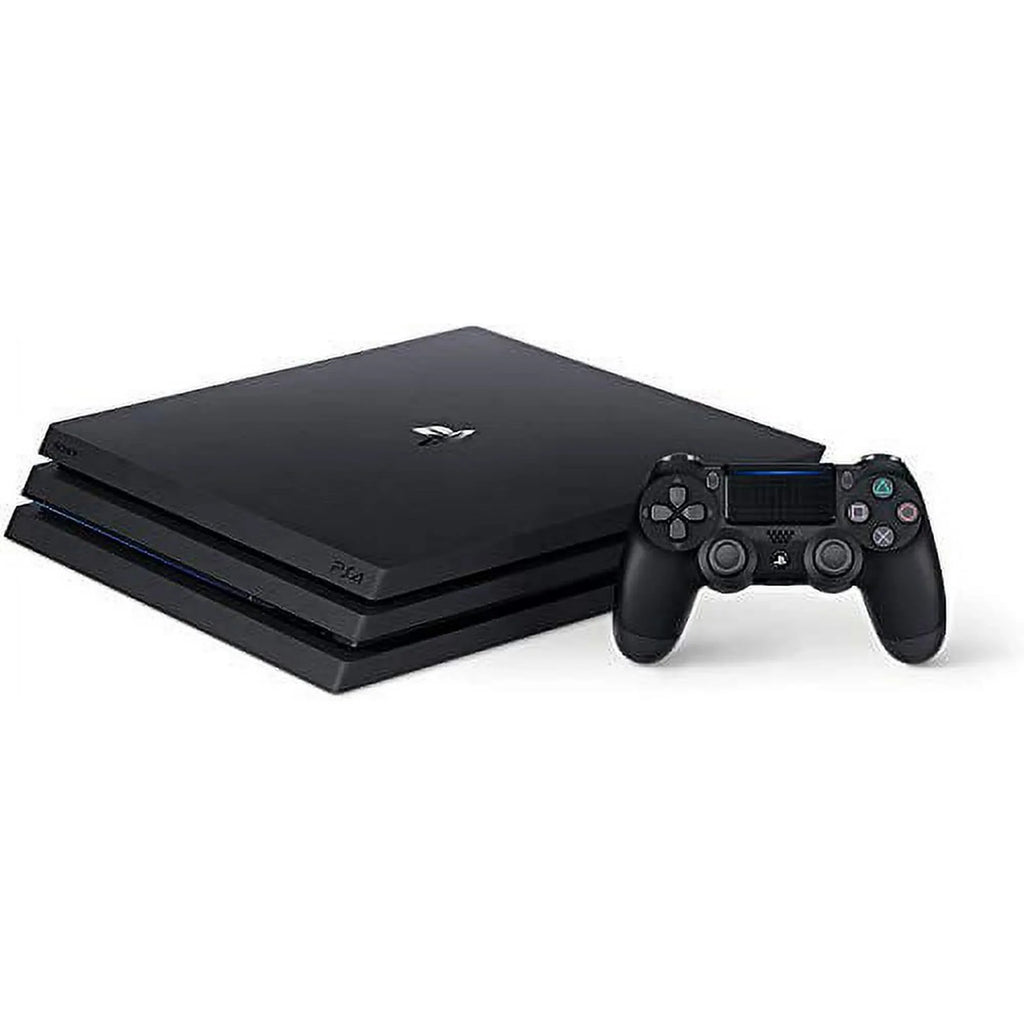 Sizeony PlaySizetation 4 Pro 1TB Gaming Console Black with Charging Dock Headset 2 Controller Bolt Axtion Like New