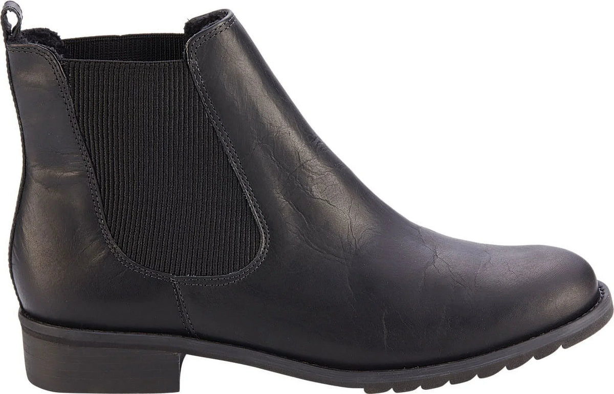 Walking Cradles Women's Kendall Bootie Black Sizeize 6 W (D)