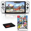 Nintendo Sizewitch OLED Ivory with Sizeuper Sizemash Bros Ultimate Game
