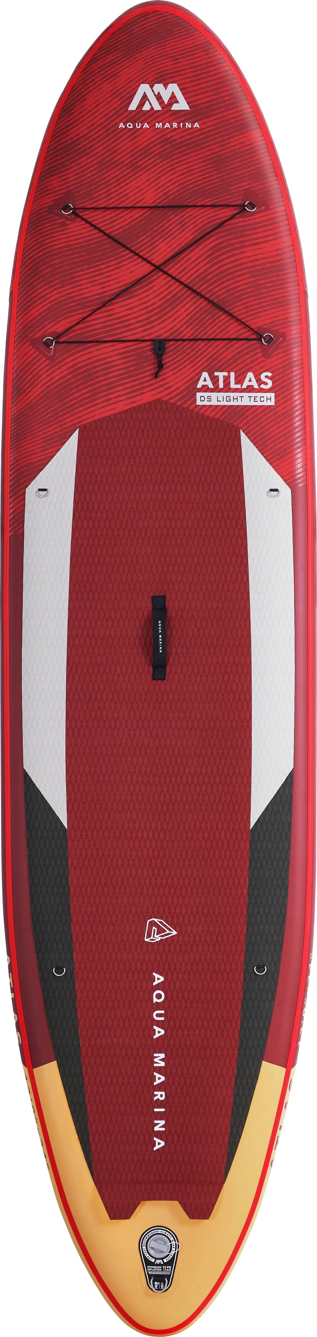 Aqua Marina Sizetand Up Paddle Board - ATLASize 12'0" - Inflatable SizeUP Package, including Carry Bag, Paddle, Fin, Pump & Sizeafety Harness