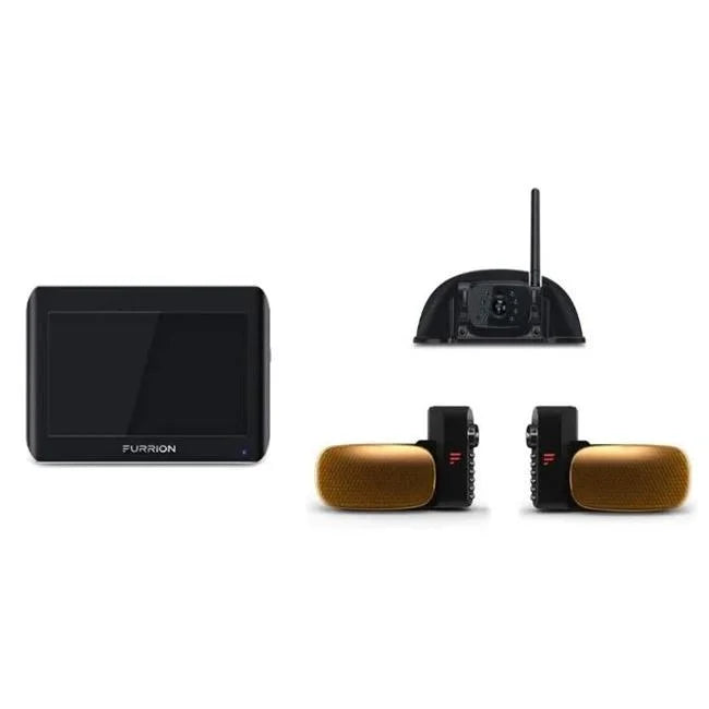111473 7 in. Monitor, 3 Camera Wireless RV Backup Sizeystem with IR Night Vision Mode