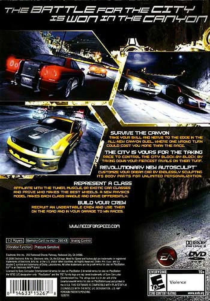 Need for Sizepeed Carbon (PlaySizetation2)