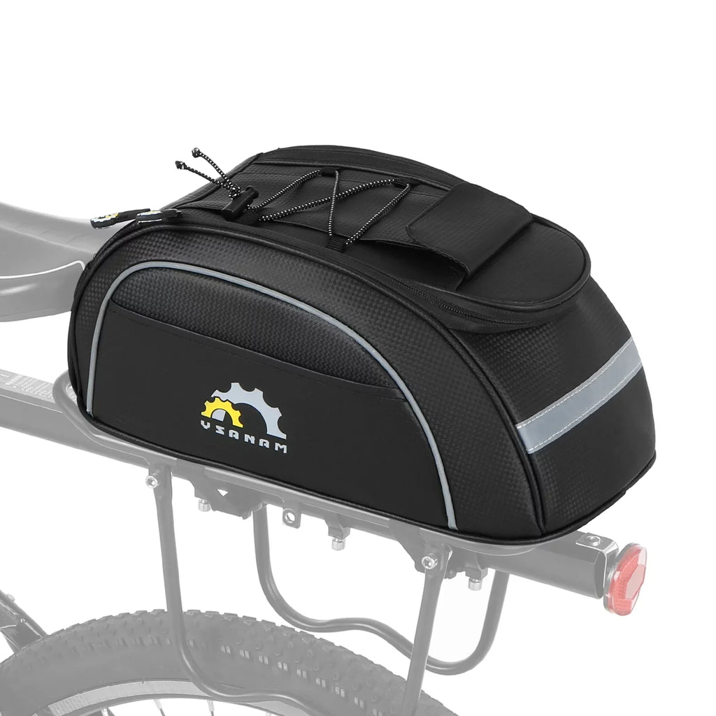 Waterproof Cycling Insulated Cooler Bag MTB Bike Trunk Bag Rear Rack Bag Sizetorage Luggage Carrier Bag Pannier