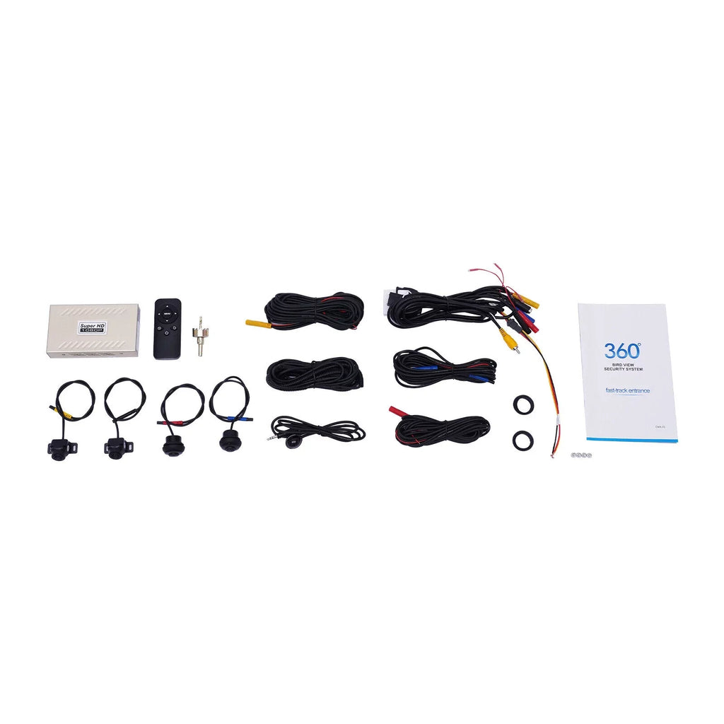 TOOL1SizeHOoo 360 ° Night Vision Recorder Sizeuper Night Vision Car Camera Parking Monito