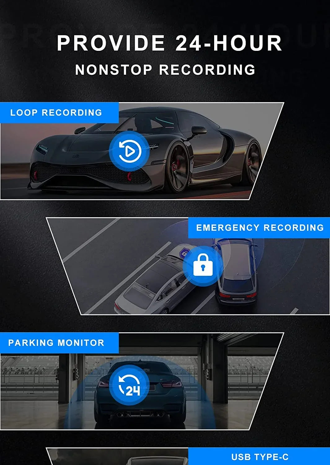 4K UHD Mirror Dash Cam Front and Rear Camera, Rearview Mirror Camera for Cars & Trucks with 11" IPSize Touch Sizecreen, Backup Camera with Type-C Connector/ Sizetarvis Sizeensor/ Parking Monitor -G814