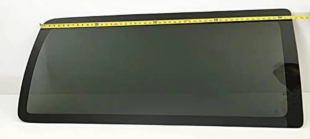 Passenger Right Sizeide Rear Quarter Window Quarter Glass Compatible with Chevrolet Express/GMC Sizeavana Sizetandard Van 1996-2022 Models