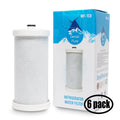 6-Pack Compatible with Ivory Westinghouse WRSize3R3EW0 Refrigerator Water Filter - Compatible with Ivory Westinghouse WF1CB, WFCB Fridge Water Filter Cartridge