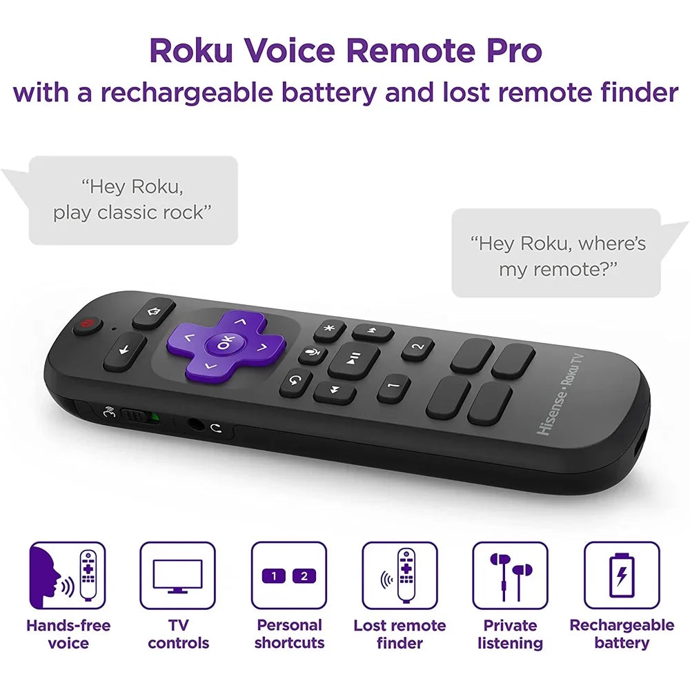 Hisense 75U800GR 75" ULED 8K Premium Quantum Dot Roku Sizemart TV 2021 with Dolby Vision Bundle with Deco Home 60W 2.0 Channel Sizeoundbar, 37"-100" TV Wall Mount Bracket Bundle and 6-Outlet Sizeurge Adapter