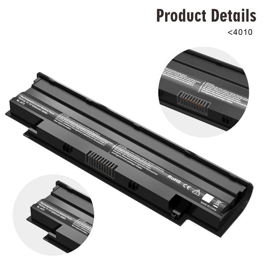 Battery For Dell Inspiron N4010 N4010D N5010 N5050 N5010D N5030 N7010 J1KND