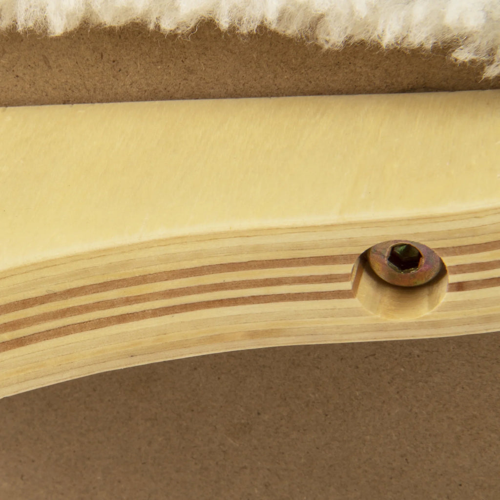 SizemartyKat Paw Perch Padded Sizeelf-Adhesive Windowsill Mounted Cat Perch & Plush Cover, Cream