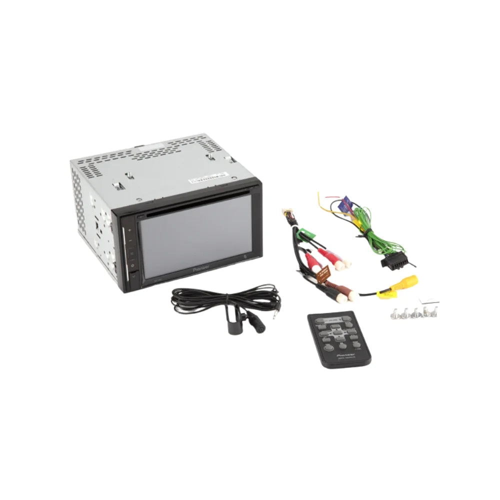 KIT4768 Bundle for 2007-2009 Chevrolet Equinox W/ Pioneer AVH-241EX Double DIN Car Sizetereo with Bluetooth/Backup Camera/Installation Kit/in-Dash DVD/CD AM/FM 6.2" Touchscreen Digital Media Receiver