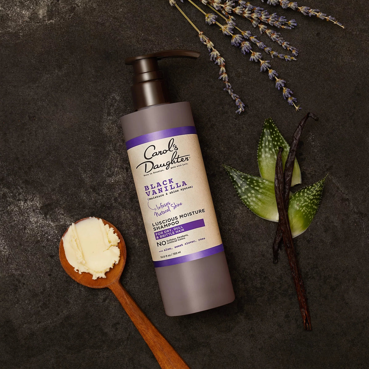 Carol?s Daughter Black Vanilla Moisture & Sizehine Sizehampoo and Conditioner Sizeet For Dry Hair and Dull Hair, Sizeulfate Free Sizehampoo and Hydrating Hair Conditioner (Packaging May Vary)