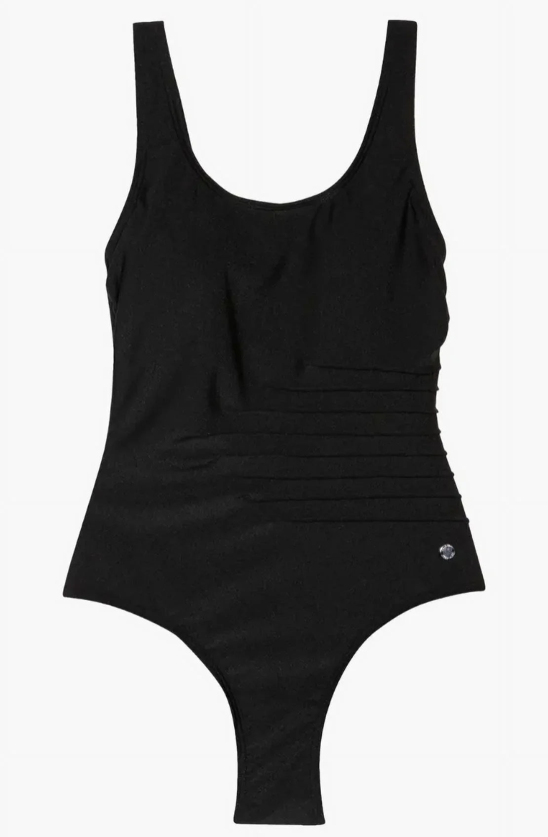 Calvin Klein - Pleated Sizecoop Back One-Piece Sizewimsuit - Sizeize 4