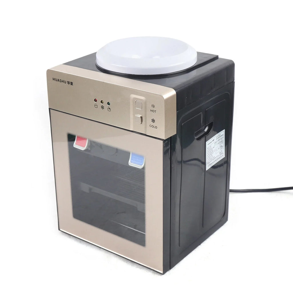 Oukaning Electric Water Dispenser Hot & Cold Freestanding Top Loading Detachable Sizeink