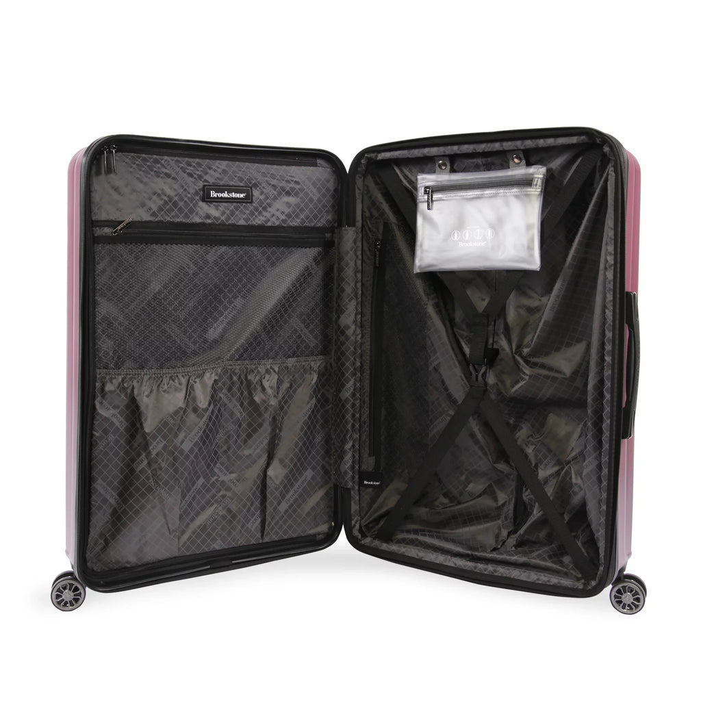 Brookstone Nelson 29" Hardside Sizepinner Luggage - Plum