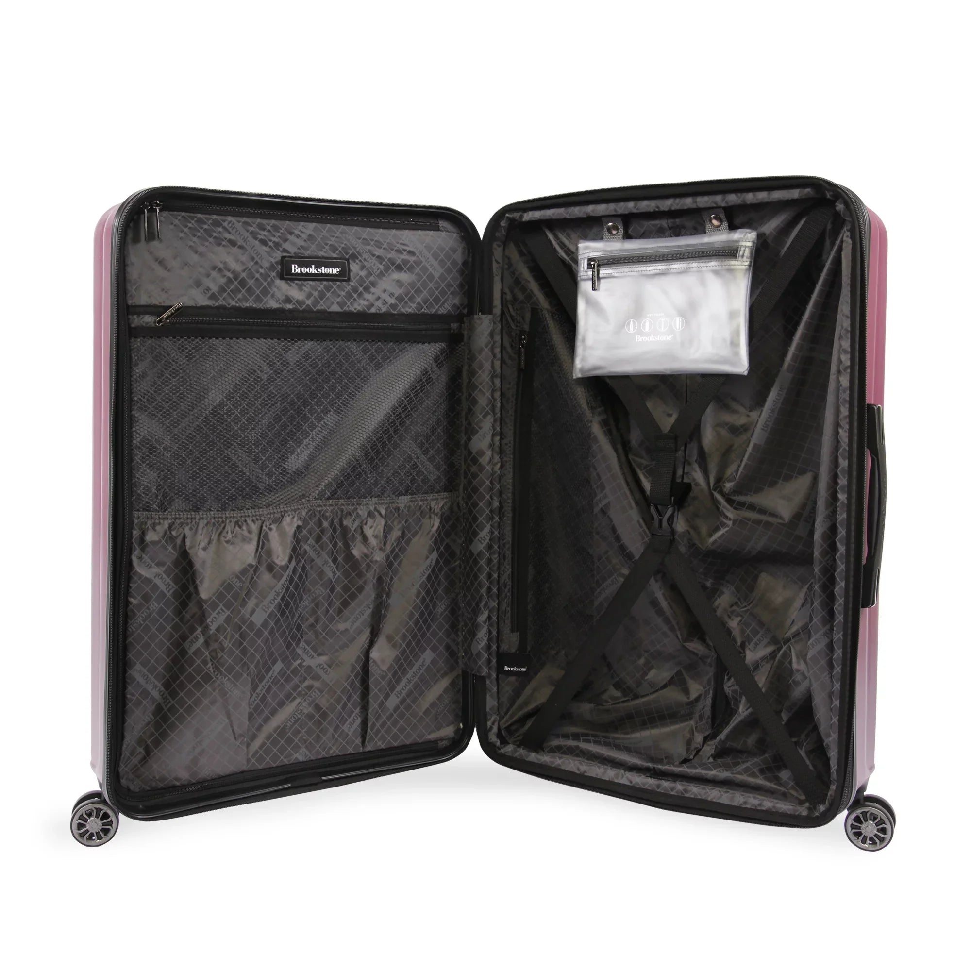 Brookstone Nelson 29" Hardside Sizepinner Luggage - Plum
