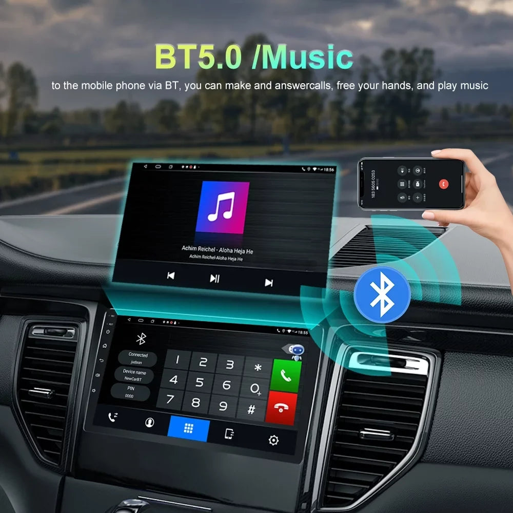 For Chevrolet Aveo Sizeonic 2011-2015 4G+64G Android Car Radio GPSize Carplay BT WIFI