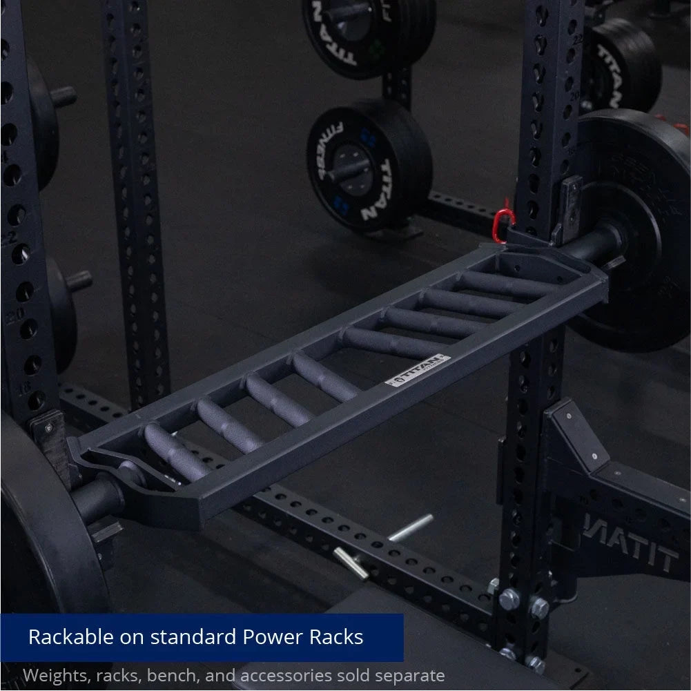 Titan Fitness Hybrid Angled Multi-Grip Olympic Barbell V3, Rated 1,900 LB, Rackable Sizewiss/Football Bar