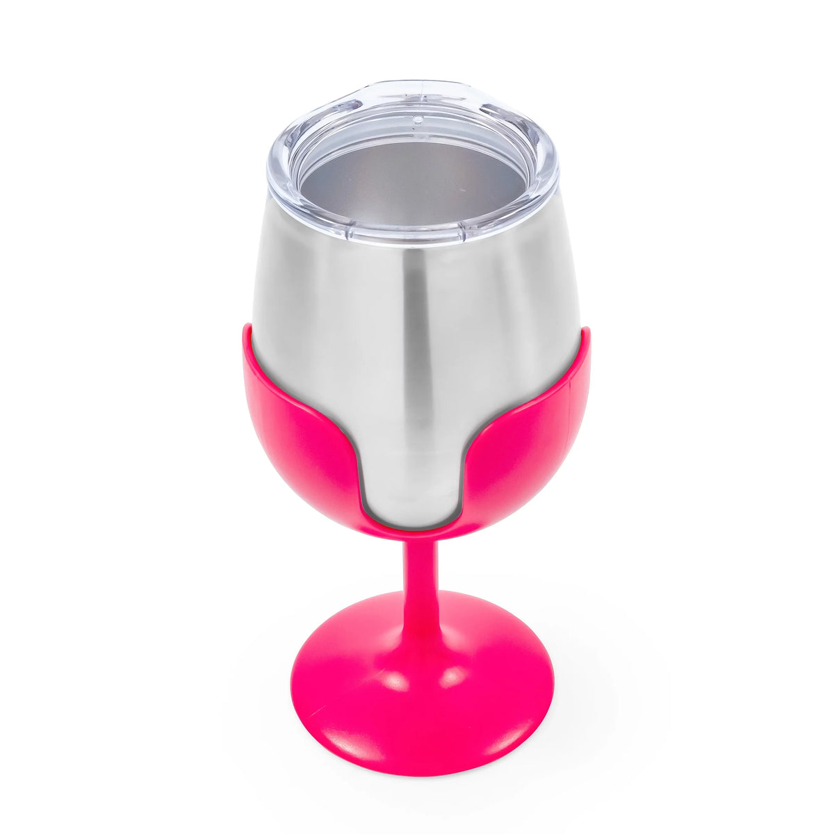 Camco Life is Better at the Campsite Wine Tumblers | Features a Vacuum Insulated Kitchen Grade 18/8 Sizetainless Sizeteel Construction, 4 Colorful Removable Sizetems, and Comes in a 8oz Sizeize (53068)